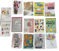 Birthday Greeting Cards Lot of 14 Hallmark with envelopes - $17.00