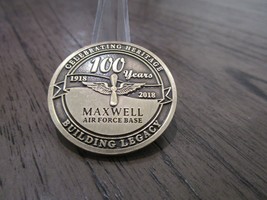 USAF Maxwell AFB Celebrating 100 Years Challenge Coin #776P - £8.59 GBP