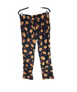 Kelloggs Mens Eggo Waffles Pajama Pants SWAG Velour Novelty Black L - £18.92 GBP