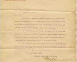 Sterling Debenture Corp. Telegram Letter Madison Square New York 1907 - $27.72