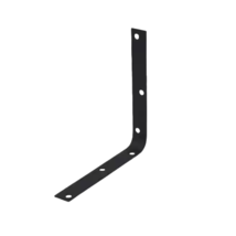Everbilt Corner Brace 8 in Black Steel Flat Heavy Duty Mounting Support ... - $249.83 MXN
