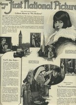 First National Pictures Magazine Ad 1925 Collen Moore We Moderns  - £14.24 GBP