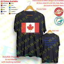 5 CANADA CANADIAN NATIONAL FLAG T-shirt All Size Adult S-5XL Kids Babies... - £18.38 GBP