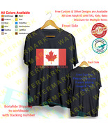 5 CANADA CANADIAN NATIONAL FLAG T-shirt All Size Adult S-5XL Kids Babies... - $23.00