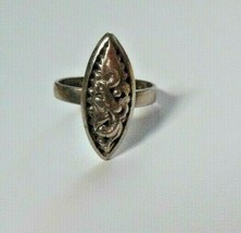 Vintage Stamped 0.900 Silver Ring Signed D. BINH Vietnam Size 8 - £98.06 GBP