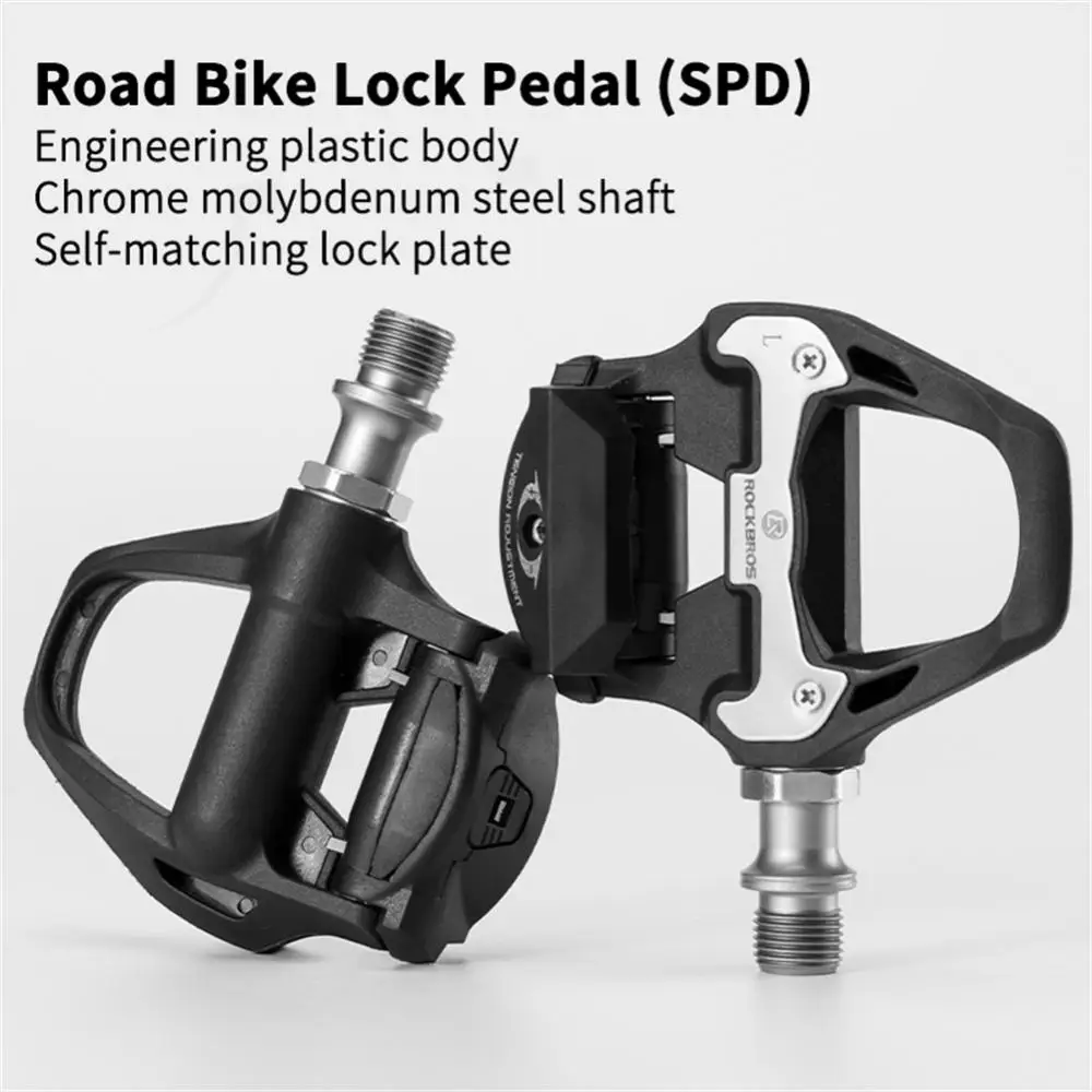 Mountain Road Bike Loc Pedals Self-loc Aluminum Pedals Perrin SPD-SL With Loc Pi - £153.63 GBP
