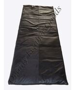 SYNTHETIC PU VEGAN LEATHER SLEEPING BAG CAMPING BAG  ENVELOPE ZIP OUTDOOR - $317.97+