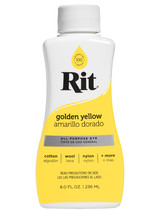 Rit Liquid Dye - Golden Yellow, 8 oz. - £4.67 GBP