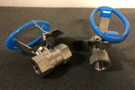 Velan 1/2&quot; HB-2000 one-piece ball valve, 2000 psi, stainless steel, thre... - $37.75