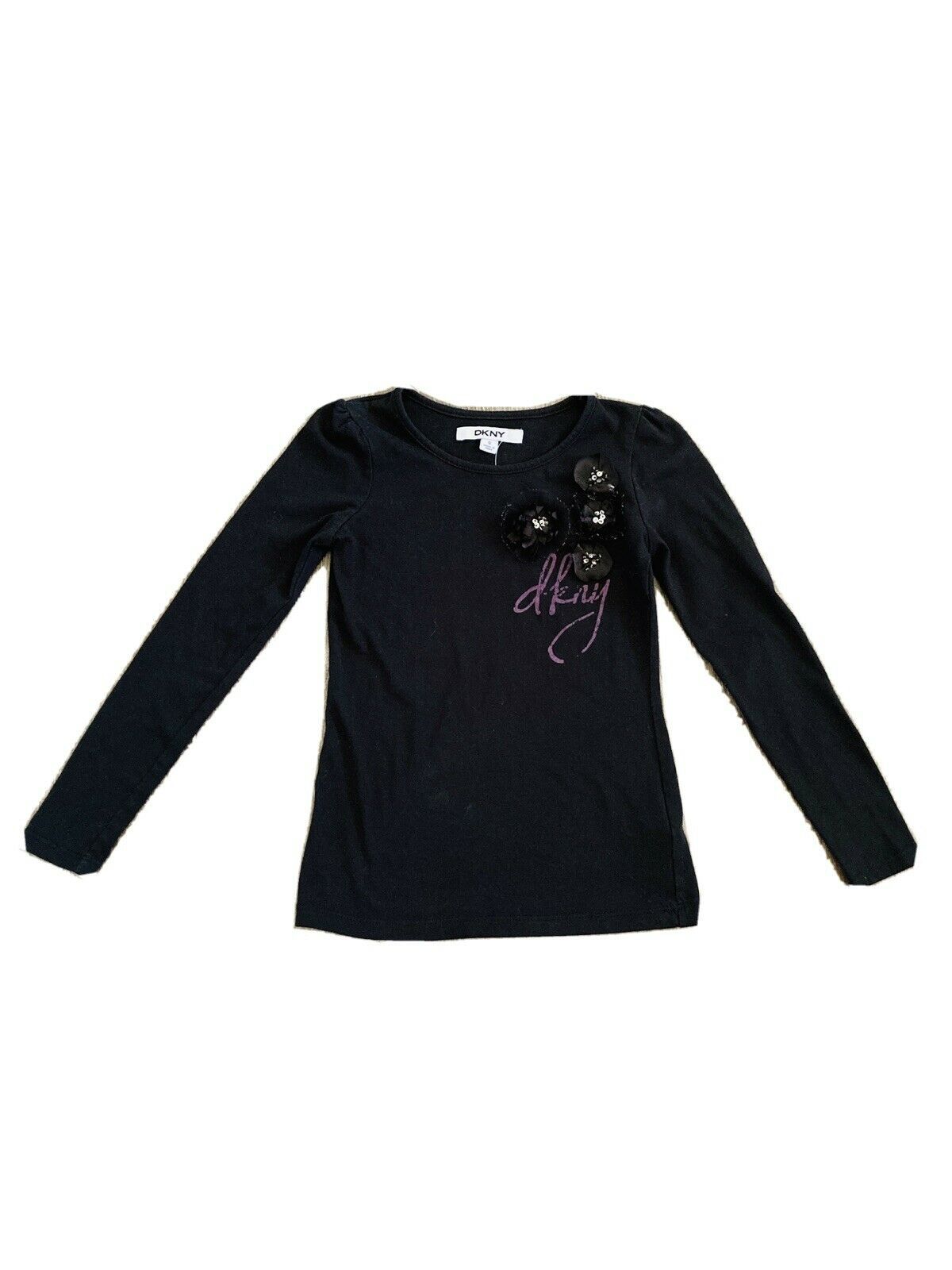 DKNY long sleeve Shirt Size S for girl - $10.99