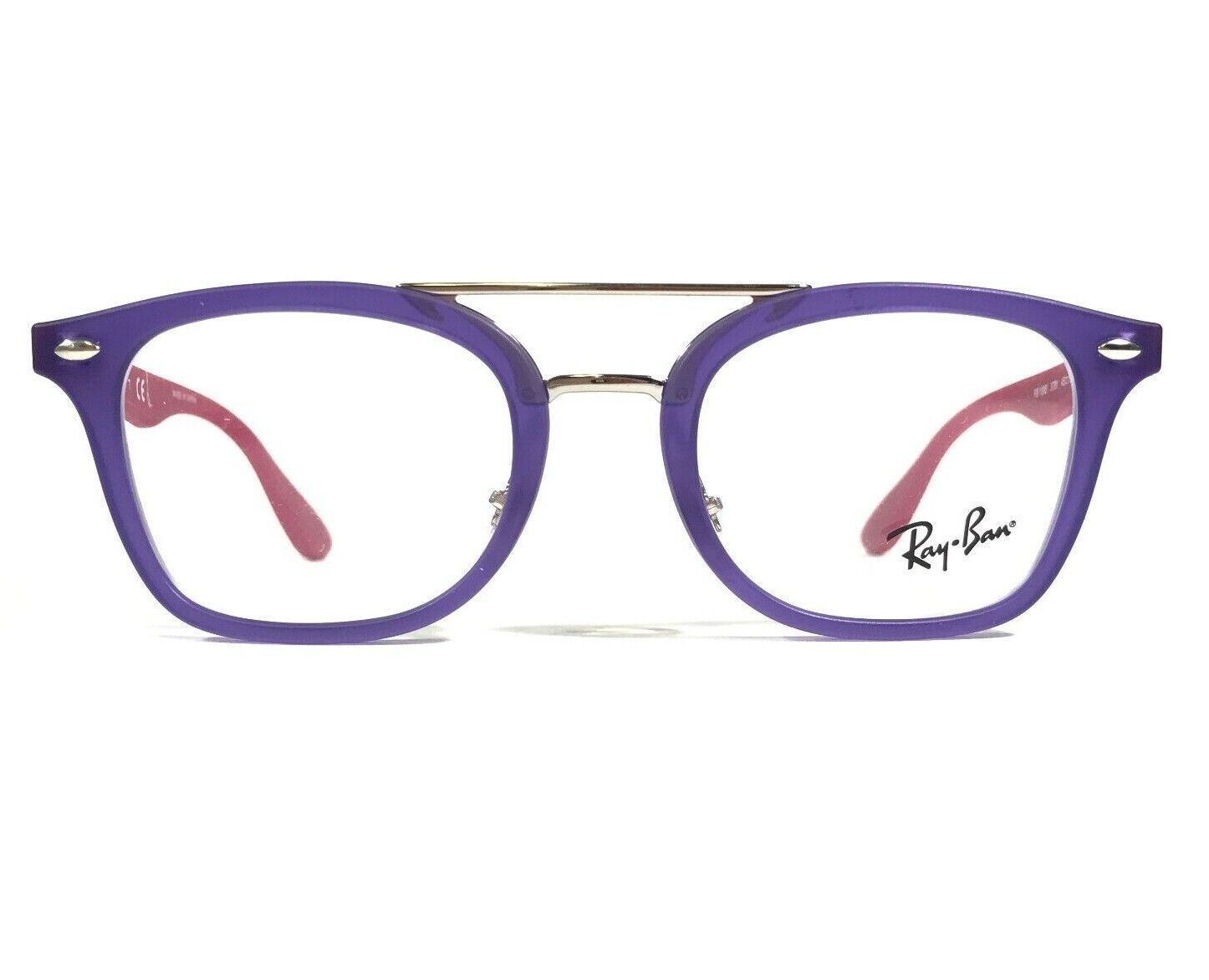 Ray-Ban RB1585 3781 Kinder Brille Rahmen Lila Pink Quadrat Voll Felge 45... - $59.18