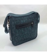 Jen &amp; Co. Jolee Neoprene Leopard &amp; Navy Cross Body Bag 12x11x3.5 inches - €30,77 EUR