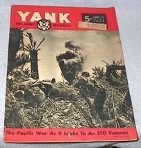 Army Yank Magazine June 15, 1945 Berlin Anzio World War 2 - £7.15 GBP