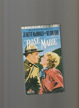 Rose-Marie (VHS, 1992) - £3.81 GBP