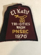 Vintage 1970 El Katif Tri-Cities Wash PNSBC Patch Box4 - $3.95