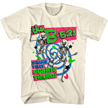B52s Shake that Cosmic Thang Men&#39;s T Shirt Astronaut Skeletons Band 70s Rock - £23.21 GBP+