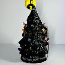 Tim Burtons The Nightmare Before Christmas Black Ceramic Halloween Light... - £77.67 GBP