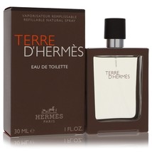 Terre D&#39;Hermes by Hermes Eau De Toilette Spray Spray Refillable 1 oz for Men - £39.85 GBP