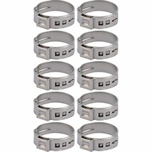 SharkBite 1 Inch Clamp Ring, Pack of 10, Stainless Steel Plumbing Fittin... - $20.51