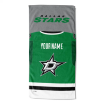 OFFICIAL NHL Jersey Personalized Beach Towel - Dallas Stars - £37.95 GBP