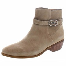 Coach Womens Dylan Suede Low Heel Ankle Boots (Size 6, 6.5) NIB - £125.74 GBP