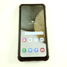 Samsung Galaxy A12 32 GB Black Unlocked w Accessories - $89.09
