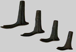 Antique Vtg Cast Iron Cobbler Shoe Forms Family 91 92 93 94 Man Women Child Baby - £36.48 GBP