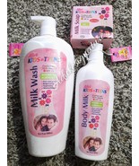 3 in 1 lillies kids and teens body milk wash,body milk and soap - $109.41 CAD