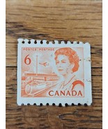 Canada Stamp Queen Elizabeth II 6c Used 468A - $0.99