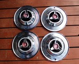 1964 Plymouth Sport Fury Spinner Hubcaps OEM 2409834 2409839 Set of 4 14&quot; - $180.00