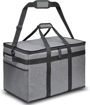 The Hot Box Insulated Food Delivery Bag - Premium Quality Bag For, 23&quot;X14&quot;X15&quot; - £38.37 GBP