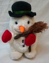 Russ Vintage Mr. Chatters The Snowman 6&quot; Plush Stuffed Animal Toy - £11.15 GBP