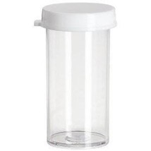 Plastic Snap Cap Vials : 9 Drams (1&quot; x 2 5/8&quot;) Pack of 10 - £11.95 GBP