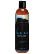 Intimate Earth Heaven Massage Oil Hazelnut Biscotti 8 oz - $430.12 MXN