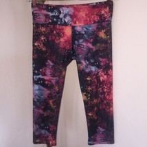 Onzie Mid-Rise Capri Leggings Sz M/L * Sky Print - £27.69 GBP