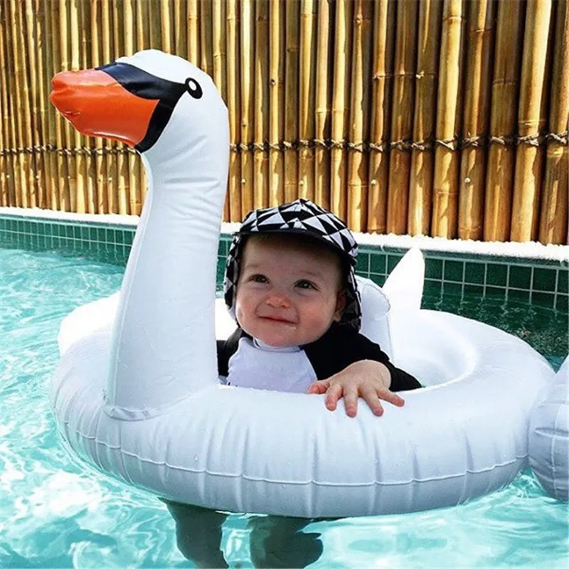2019 Summer Must-have Outdoor Swimming Pool baby Seat Float Inflatable Flamingo - £16.69 GBP+