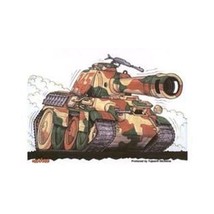 Panther Tank E Decorative Sticker Decal by Kool Art - $8.99