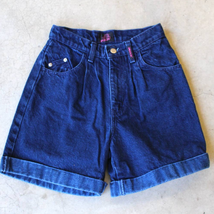 Vintage Sasson Denim Shorts Sz 5/6 - £29.28 GBP