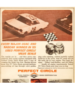 1966 Perfect Circle Valve Seals Advertisement Vintage Dana Automobilia D... - $19.99