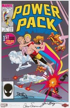 Power Pack #1 EXC Art Print SIGNED X3 June Brigman Louise Simonson &amp; Bob... - $59.39