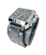 Todd Bloom Dakotah Xvix-Mens Hand Made-Full Grain Leather-Watch - $437.66 CAD