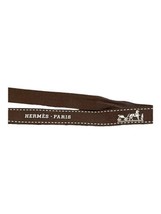 Authentic Classic Brown  Hermes Packaging Ribbon 6’ Gift Wrapping Presen... - $18.69
