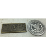 2 Reader&#39;s Digest Sweepstakes 25th Anniversary Coin Token Eagle Round $1... - €7,66 EUR