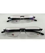 2 Authentic Tag Heuer TH 3583 003 & 001 Optical Frame France Eyeglasses - $370.26