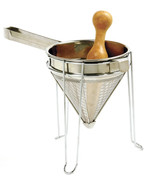 Norpro Chinois Strainer with Stand &amp; Pestle - £87.47 GBP