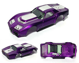 1pc AFX-tras Aurora Ho A/P A Production Chevy Corvette Body Fits Afx Tomy Purple - £14.38 GBP