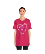 Valentines Day Heart Shirt Hearts Layered Cute Design chillin&#39; t-shirt F... - €23,79 EUR+