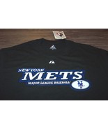 NEW YORK METS Baseball MLB T-Shirt MENS XL  NEW w/ TAG Majestic - $19.80