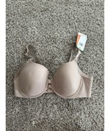 Warners Womens 38B Bra No Side Effects Underarm Smoothing Underwire Comf... - $498.26 MXN