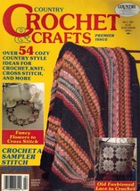 Country Crochet &amp; Crafts Premier Issue Vol. 1 No. 2 June 1987 - £9.90 GBP